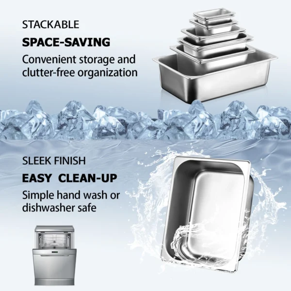 Bulk Stainless Steel GN Pan (5)