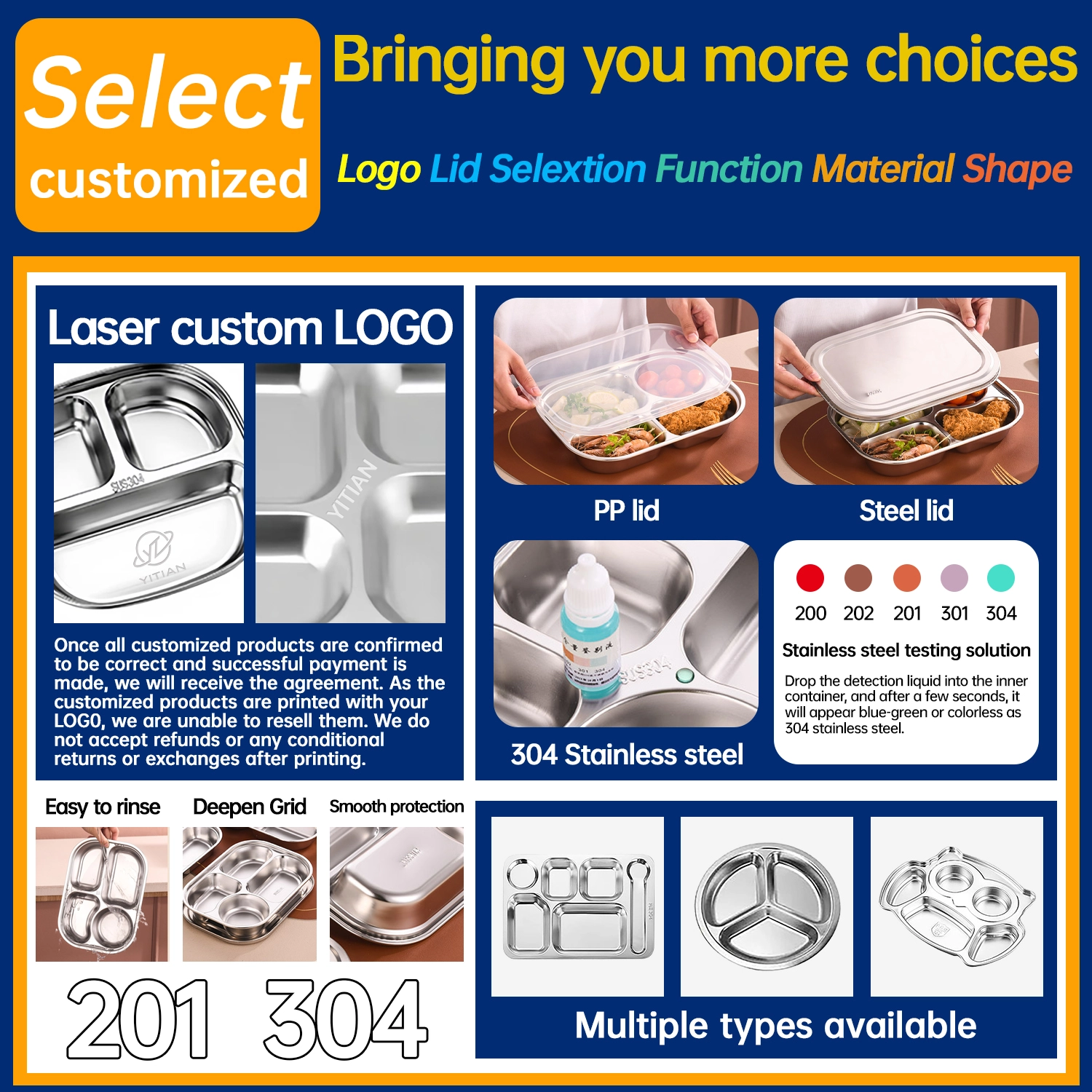 Custom Food Tray Manufacturer-Billion Day