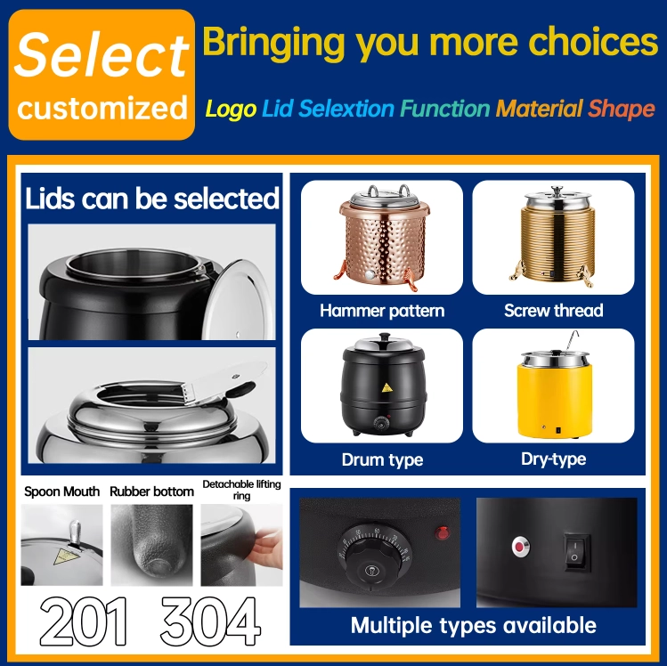 Custom Soup Warmer Manufacturer-Billion Day