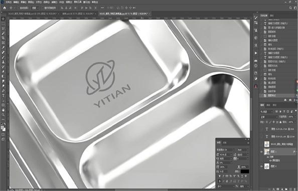custom buffet euqipment- 2D Rendering