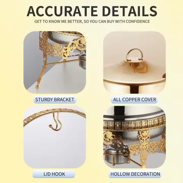 wholesale chafing dish with hanging lid (2)