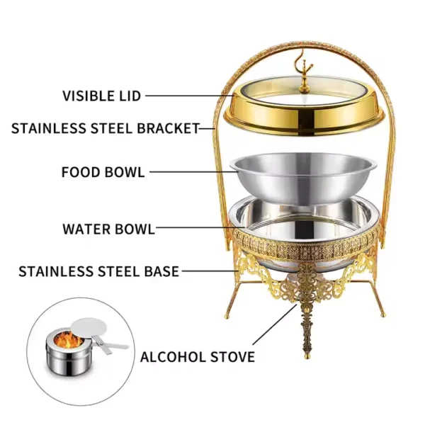wholesale chafing dish with hanging lid (5)