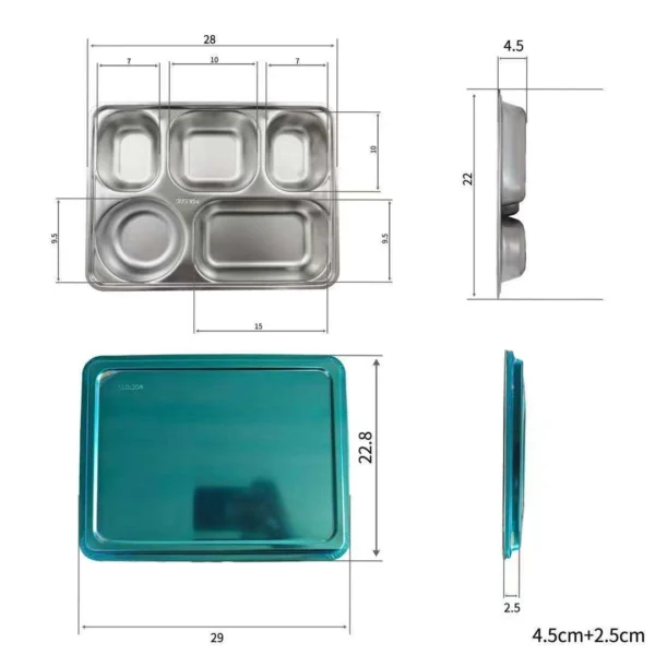 wholesale food trays with lids (5)