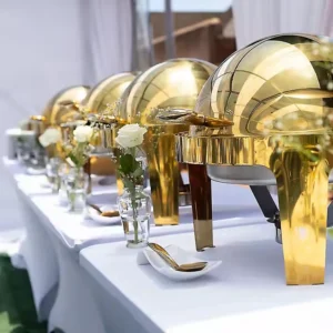 wholesale round chafing dish