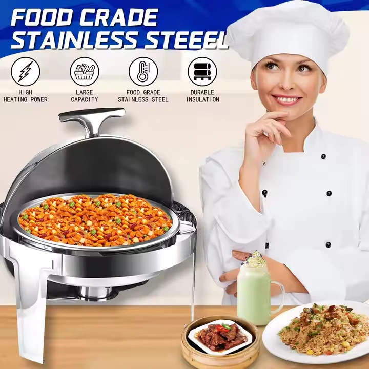 wholesale round chafing dish
