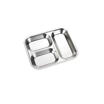 plateau alimentaire en acier inoxydable en gros