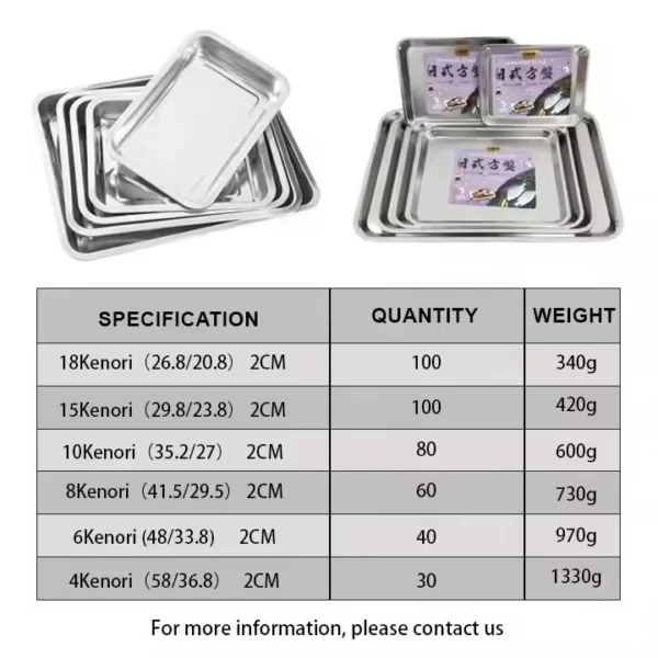 custom stainless steel square plate (6)