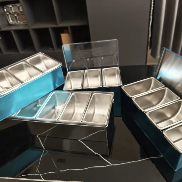Wholesale Seasoning Box Stainless Steel Multi-Size for Catering (4)