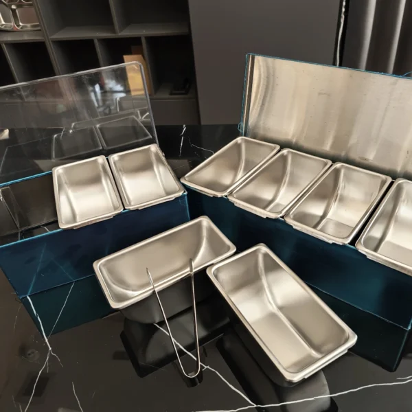 Wholesale Seasoning Box Stainless Steel Multi-Size for Catering (6)