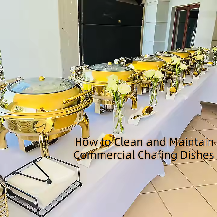 commercial chafing dishes cleaning