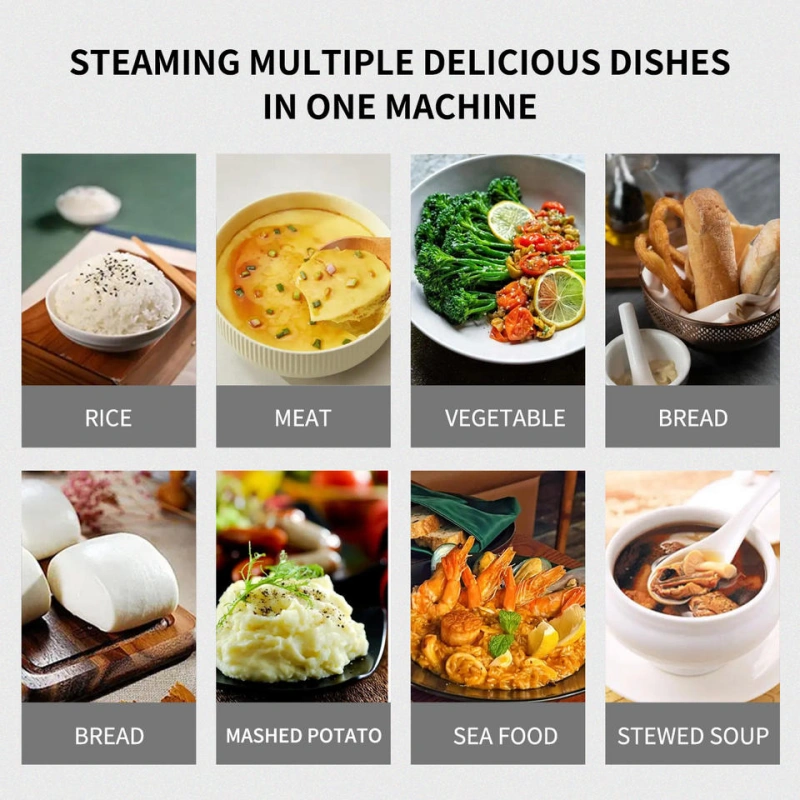 Custom Commercial Rice Steamer Cabinet Industrial Versatility and Safety Standards