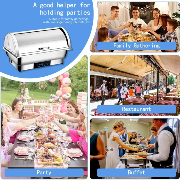 chafing dishes personnalisés