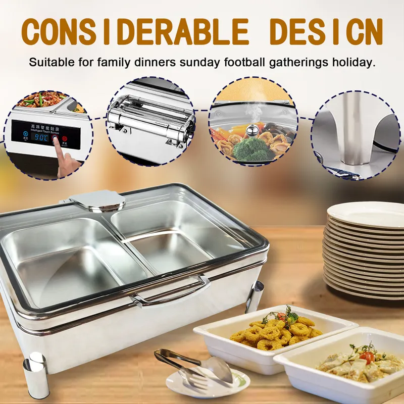 fourniture de restaurants plats chafing