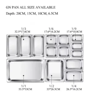 gastronorm pan manufacturers