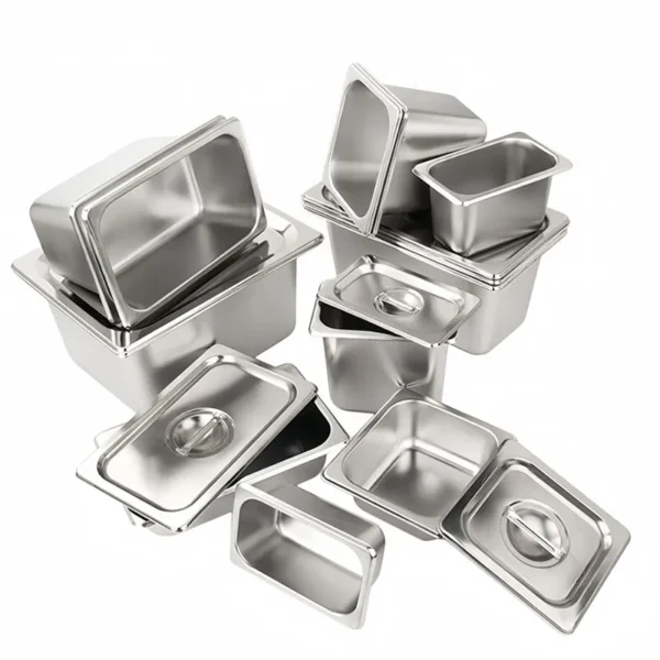 Wholesale Gn Pan 1/4 Stainless Steel, American Style Gastronorm Pan for Catering Custom