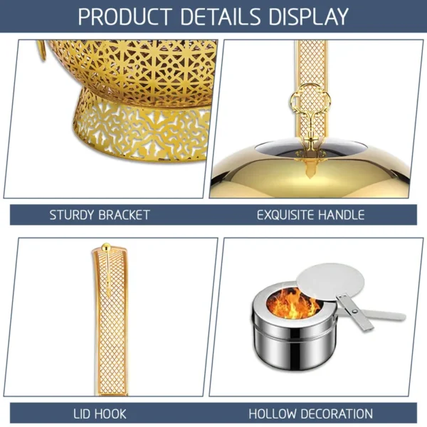 custom chafing dishes stainless steel