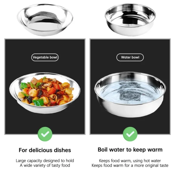 serving chafing dishes