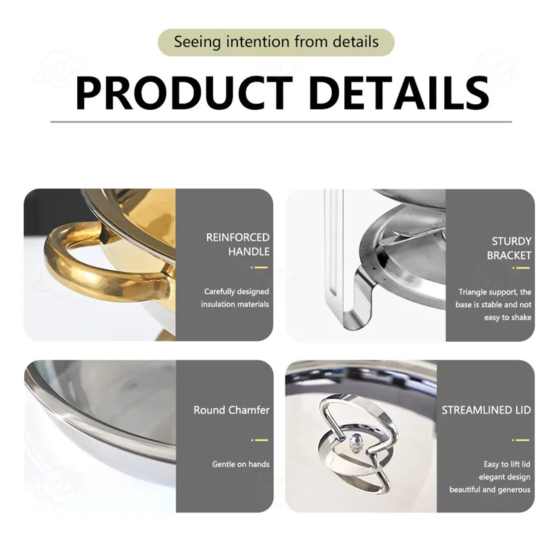 wholesale circular chafing dish