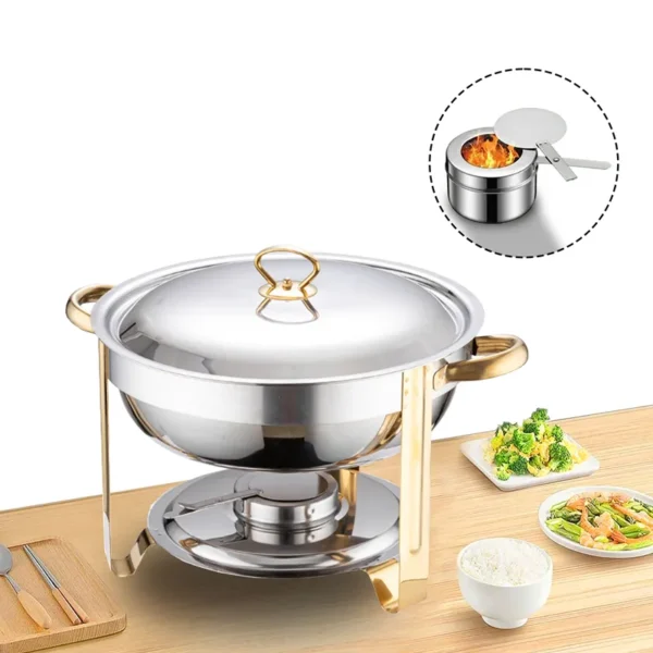 wholesale circle chafing dish